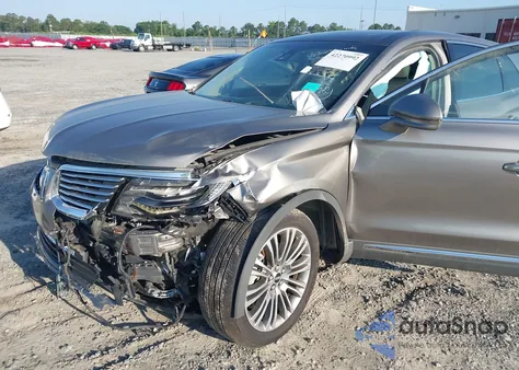 2017 Lincoln Mkx Reserve from USA, damaged, VIN 2LMPJ6LR3HBL37314